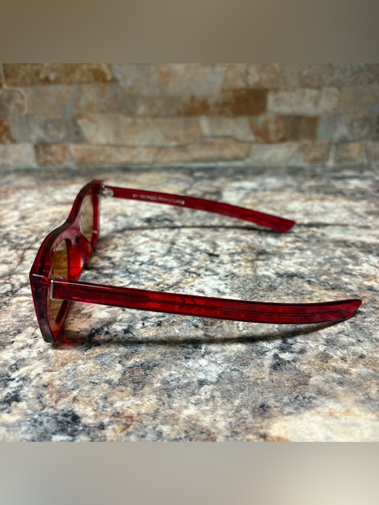 Retro Super Future Made In Italy Red Sunglasses main image 4
